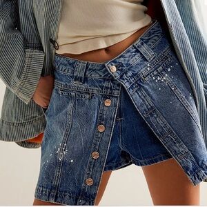 Free People Midnight Sun Skort